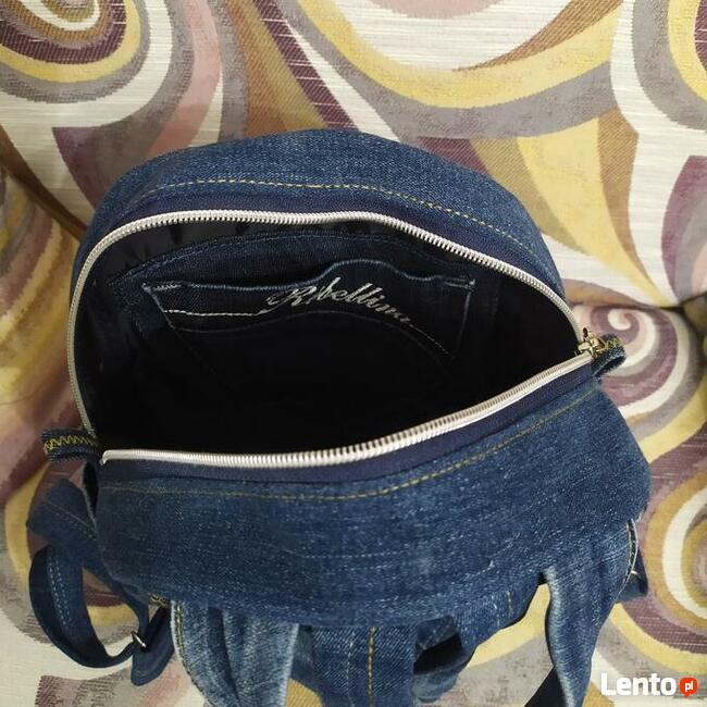 Plecak jeansowy 844
