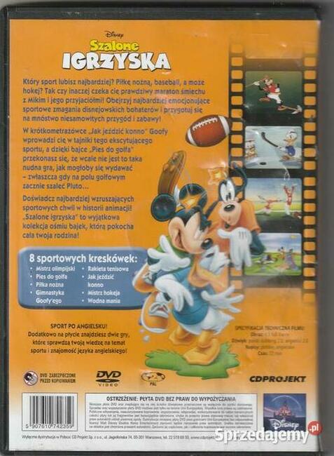 Szalone Igrzyska Disney DVD