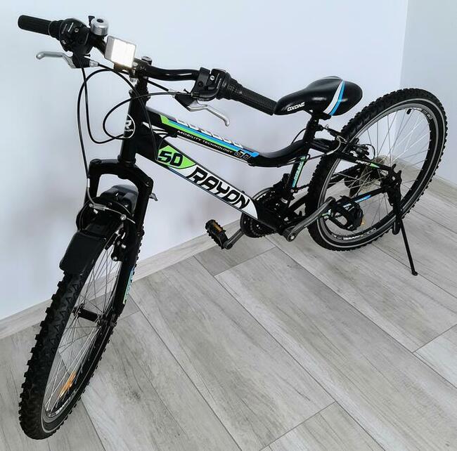 Rower dla dziecka i młodzieży górski. Koła 24.