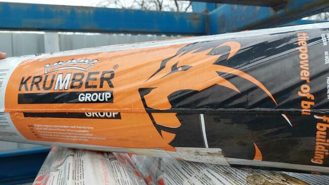 Membrana dachowa Krumber od ręki 2,20 zł/m2 Blachy Klęczany