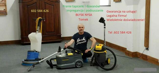 Pranie tapicerki meblowej, czyszczenie dywanów