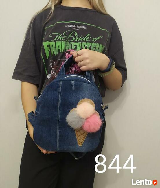 Plecak jeansowy 844
