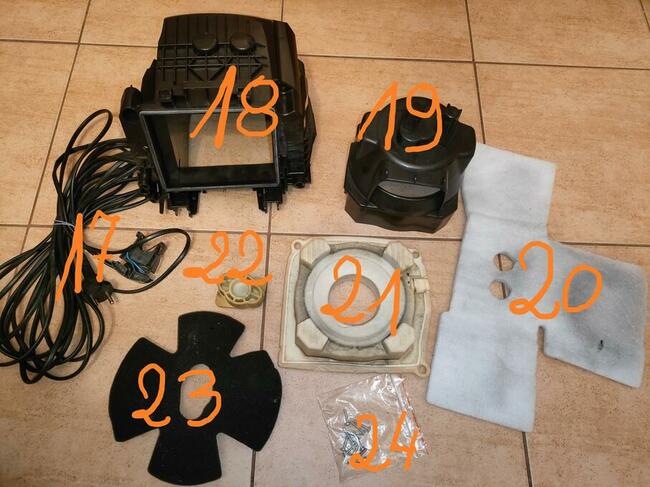 Electrolux Classic Silence ZCS2240VEL- odkurzacz na CZĘŚCI!