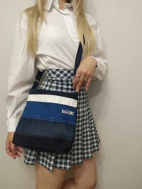 Torebka jeansowa 819