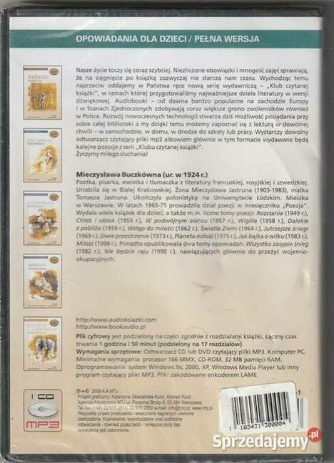 Szaraczek i inne wiersze dla dzieci M. Buczkówna