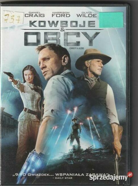 Kowboje i obcy Daniel Craig, Keith Carradine, DVD