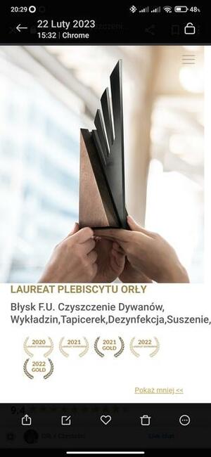 Pranie tapicerki meblowej, czyszczenie dywanów