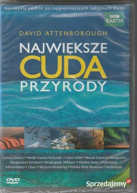 Film BBC - Największe cuda przyrody DVD