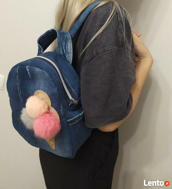 Plecak jeansowy 844