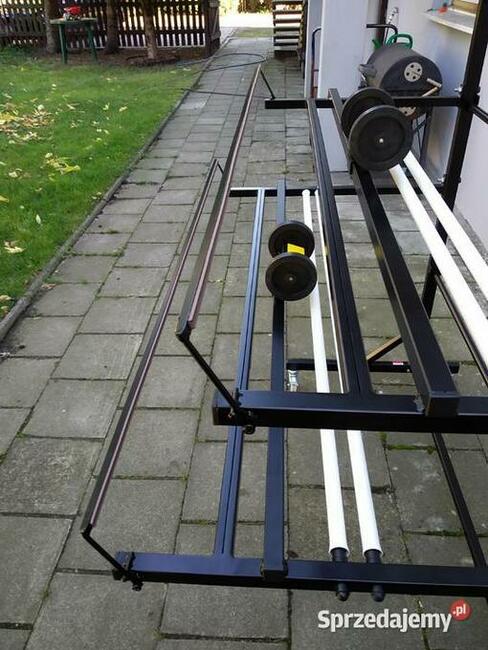 Stojak do folii, papieru - dwie listwy tące