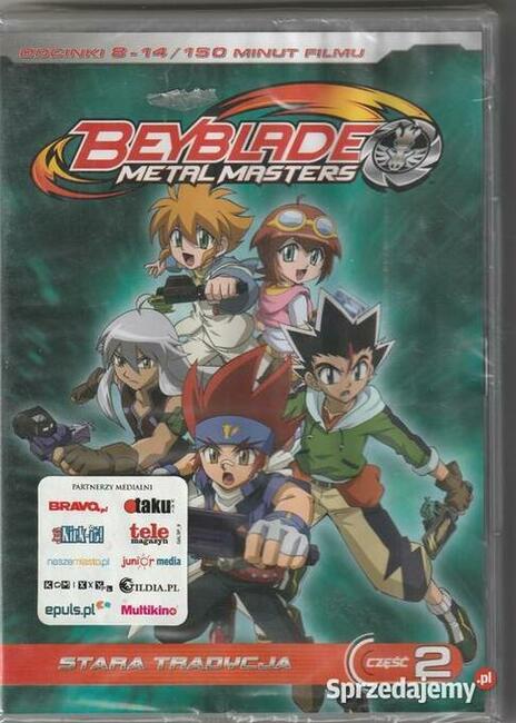 Beyblade Metal Masters CzĘŚĆ 2 Odcinki 8 14 Dvd Warszawa 1624