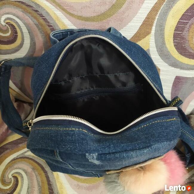 Plecak jeansowy 844