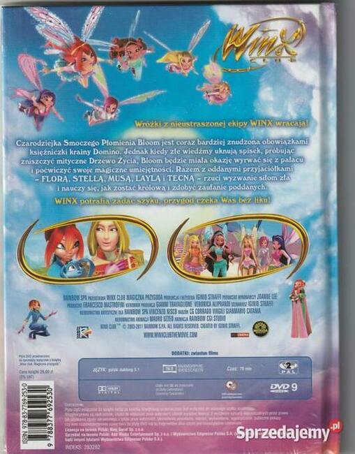 Winx Club Magiczna przygoda DVD