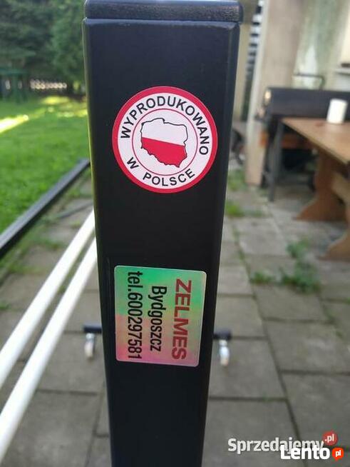 Stojak osie łożyskowane, papier folia agrowłóknina