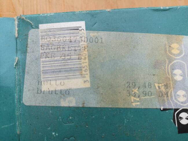 BOSCH Łańcuch 350mm do PKE35B AKE35B 3604730001