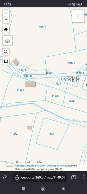 Urokliwa działka ze 100-letnim domem w Beskidzie Niski