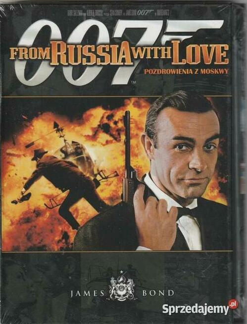 Bond 007 Pozdrowienia z Moskwy Sean Connery DVD