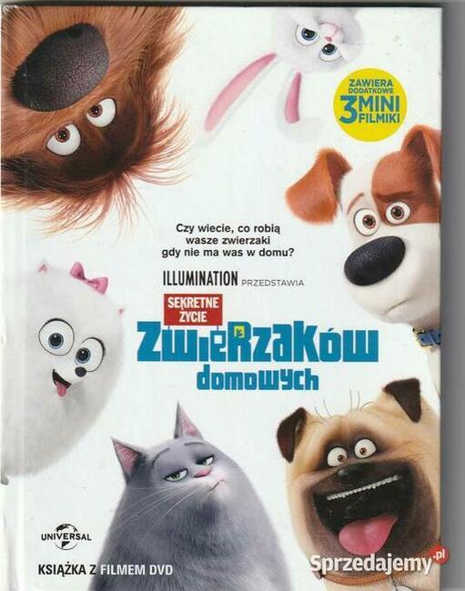 Sekretne życie zwierzaków domowych DVD