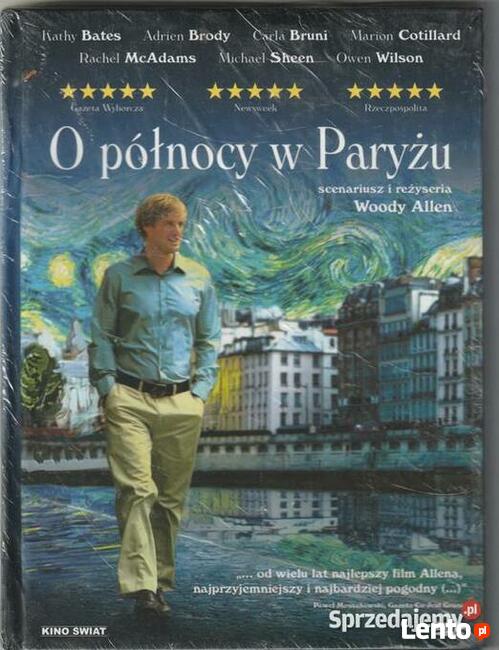 O północy w Paryżu Woody Allen DVD