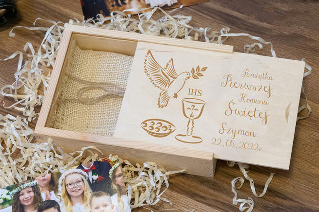 Pudełko na Zdjęcia 13x18mm Grawerowane GrawAtka