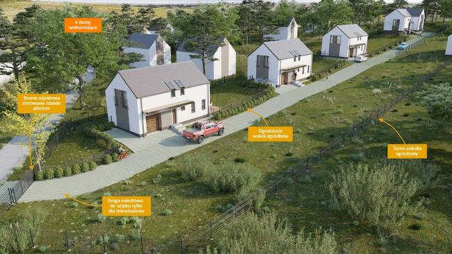 Kraków-Sidzina: Nowe domy z garażem i ogródkiem - Dom B