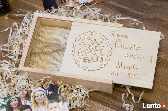 Pudełko na Zdjęcia 13x18mm Grawerowane GrawAtka