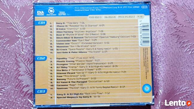 Trzy płytowy album CD D.TRANCE