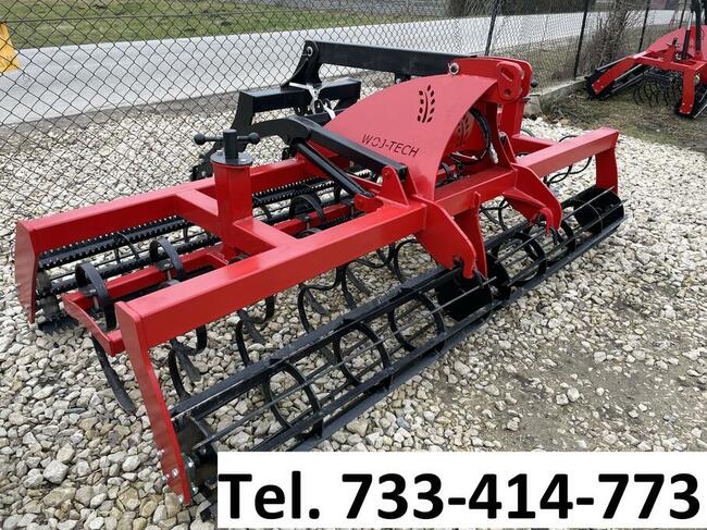 Agregat uprawowo siewny 2,5m 2,7m 3,0m Woj-Tech // Nowy