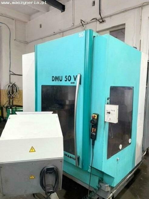 CENTRUM OBRÓBCZE PIONOWE CNC DECKEL MAHO DMU 50V
