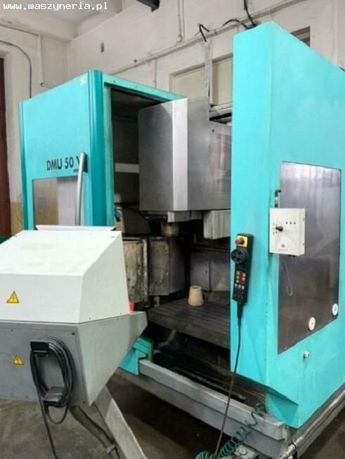 CENTRUM OBRÓBCZE PIONOWE CNC DECKEL MAHO DMU 50V