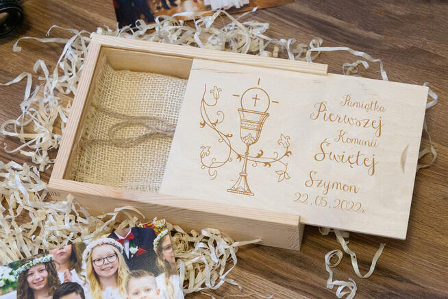 Pudełko na Zdjęcia 13x18mm Grawerowane GrawAtka