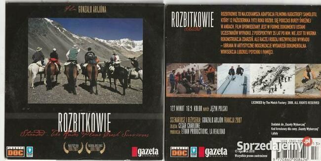 Rozbitkowie Ernesto Cantu, Mario Bianchi DVD