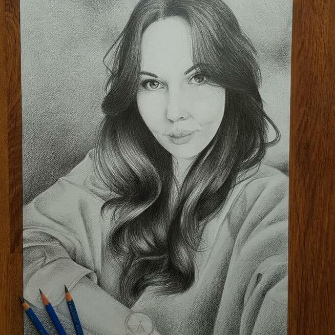 Portret ze zdjęcia na zamówienie, pomysł na prezent