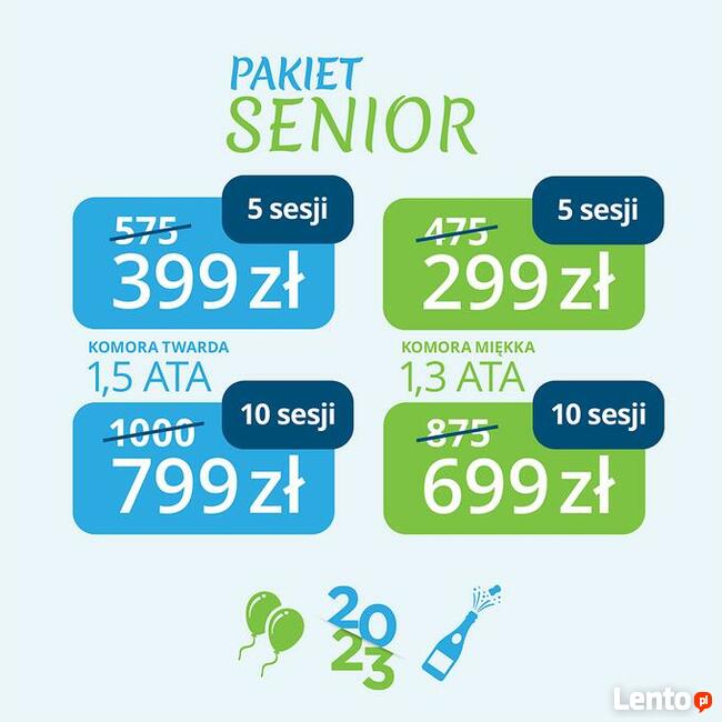 PROMO!! Tlenoterapia hiperbaryczna, złap oddech!