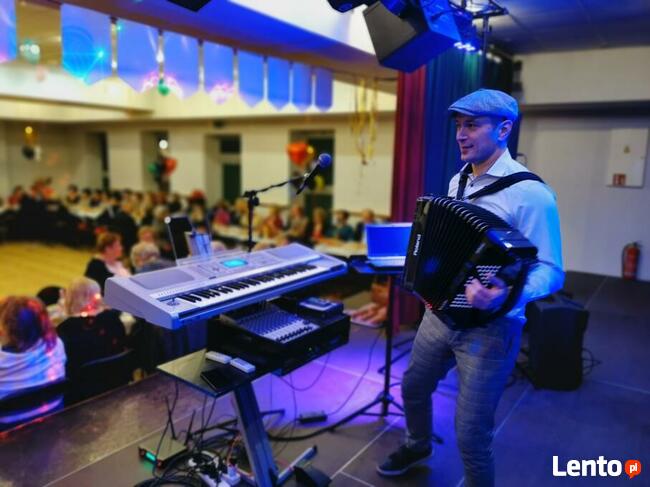 Akordeonista na jubileusz, urodziny, wesele, dj wodzirej
