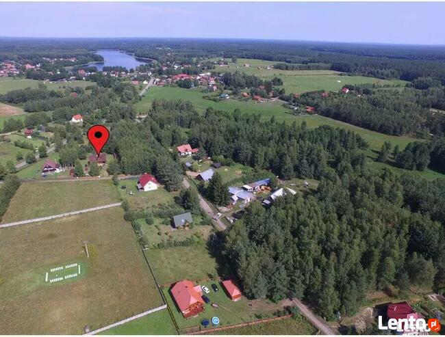 WAKACJE do wynajęcia drewniany dom na mazurach