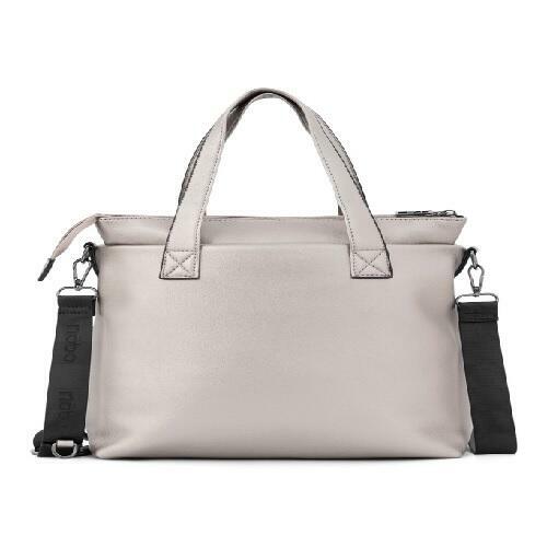 Torebka Damska Stalowa Shopperka Nobo z Portmonetką Polecam