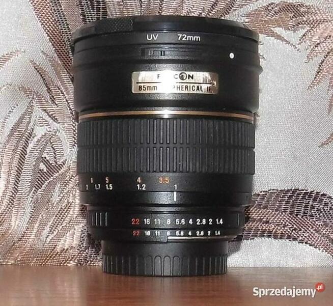 Obiektyw Falcon (Samyang) 85 mm 1.4 Nikon F