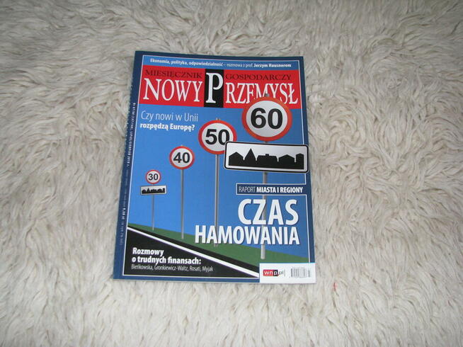 Magazyn gospodarczy Nowy Przemysł – miesięcznik 2008-2010