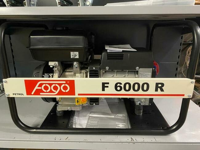 Agregat Prądotwórczy FOGO F6000R AVR Stabilizacja 3 Fazy