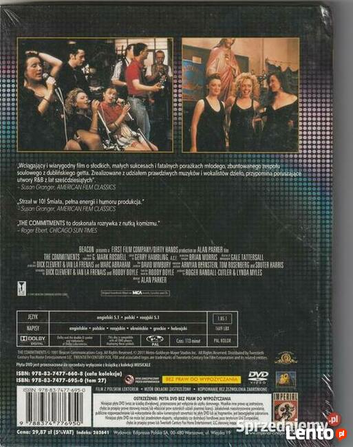 Commintments Colm Meaney, James Brown DVD