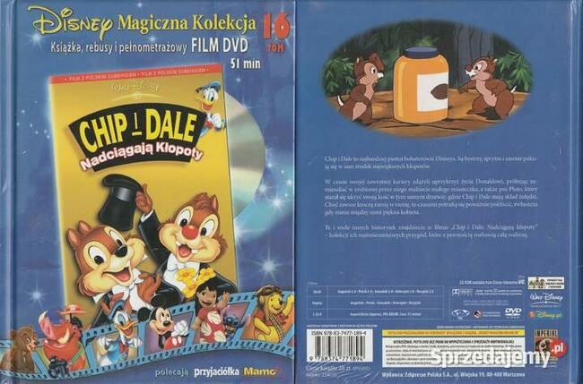 Disney Kolekcja Chip i Dale Nadciągają kłopoty