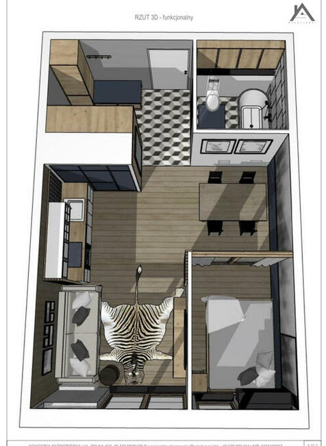 Mieszkanie 38,3 m2 ul. Chłodna