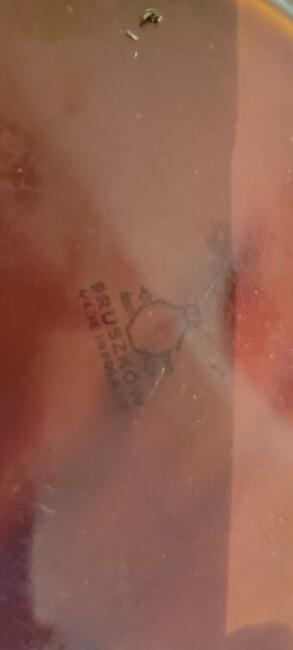 Talerze PRL Pruszków