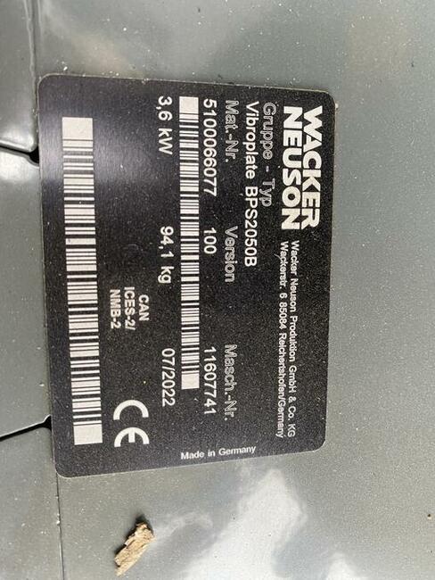 Zagęszczarka BPS2050B