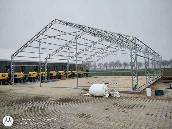 Hala namiotowa, magazynowa, rolnicza, wiata, garaż