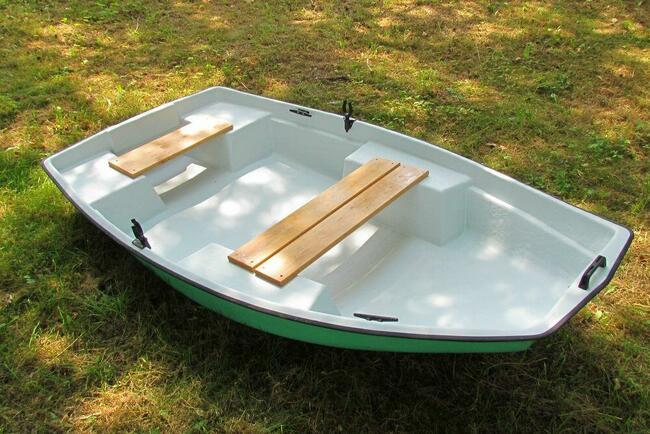 Mały stabilny bączek łódeczka wędkarska łódeczka Skiff