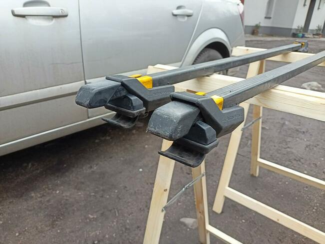 Bagażnik dachowy uniwersalny, poprzeczki bazowe