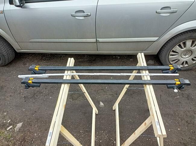 Bagażnik dachowy uniwersalny, poprzeczki bazowe