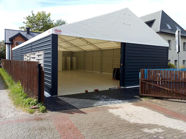 Hala namiotowa, magazynowa, rolnicza, wiata, garaż